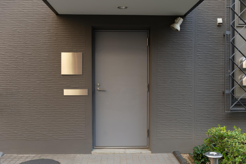 Cherry Hill Solid Steel Front Door